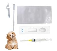 Kit de test de grossesse pour chien à la maison, test grossesse pour chien à détection rapide et précise avec tampon, jetable tôt pour les chiens