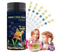 Kit de test de l'eau pour aquarium - 7 voies - Pour eau douce et salée
