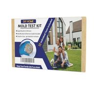 Kit de test de moisissure avec 10 tests individuels - Kit de test de moule à faire soi-même pour la maison - Comprend un guide d'identification détaillé des moules - Détecteur de moisissure rapide et