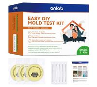 Kit de test de moisissure pour la maison - Détecteur de moisissures à faire soi-même | Test du système CVC | Surfaces de la maison | Kit de test de qualité de l'air intérieur - Scellé séparément (6)
