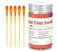 Kit de test de plomb pour toutes les surfaces peintes, plats, métal, jouets, bois, résultats de test en 30 secondes (60)