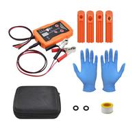 Kit de test de pression de carburant - Nettoyant d'injecteurs de voiture - Kit de réparation compact pour nettoyage et vérification des systèmes d' avec fonction de retrait pour voiture