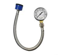 Kit de test de pression de l'eau du robinet avec 50 mm pour manomètre en bar et psi, pour diagnostic de la maison, du jardin et du système d'arrosage (B)