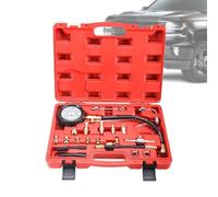 Kit de test de pression d'huile | 0 à 10 bar Détecteur Compression Injecteur | Testeur pression pompe à huile - pour Garage Maison Atelier Techniciens Mécaniciens Camions, Motos et Véhicules Marins