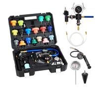 Kit de Test de Pression et de Recharge de Système de Refroidissement-VEVOR-47PCs-Testeur de Pression de Radiateur