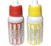 Kit de test de rechange pour analyseur de pH et de chlore (Oto/Phenol) de 6 gouttes