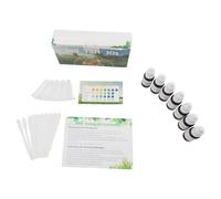 Kit de test de sol 4 en 1, kit de test de fertilité du sol avec pH, ammoniac, azote, phosphore et potassium, testeur d'irrigation goutte à goutte, gamme de pH 4.0-10.0 pour jardin