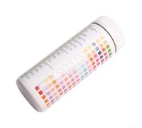 Kit de test d'eau à 16 paramètres, bandelettes de test pratiques pour l'eau potable, la piscine et l'évaluation aquatique (100 pièces)