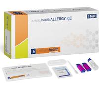 Kit de Test Maison pour Allergies Berkeley Health IgE | Déterminez les Immunoglobulines Totales de Classe E (IgE) dans le Sang Complet | Rapide et Précis à 92% | Kit de Test Facile à Suivre | 1 Test