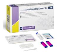 Kit de Test Rapide Helicobacter Pylori de Berkeley Health | Détection des Anticorps Anti-Helicobacter Pylori dans des Échantillons de Sang Complet, Résultats Rapides avecune Précision de 87% | 1 Test