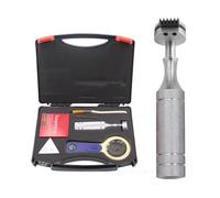 Kit de testeur d'adhérence avec loupe, poignée et ruban, lames de 1 mm/2 mm/3 mm pour peinture, revêtement, placage et finitions en spray
