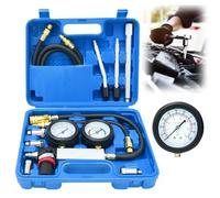 Kit de testeur de compression TU-21, testeur de fuites de cylindre, kit automobile,détecteur de fuites de compression moteur,ensemble d'outils pour tests de pression et de taux de fuite avec rallonge