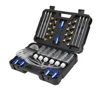 Kit de testeur de débit d'injecteurs de carburant professionnel pour systèmes de rails communs avec mesure de carburant de haute précision et détection de fuite, appareil de mesure commun facile à