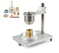Kit de testeur de débit et de densité de Bloc de précision avec Tasse de Mesure de 25ml, Comprend des entonnoirs en Acier Inoxydable et en Laiton pour Les essais de débitabilité de Poudre