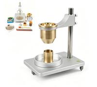 Kit de testeur de débit et de densité de Bloc de précision avec Tasse de Mesure de 25ml, Comprend des entonnoirs en Acier Inoxydable et en Laiton pour Les essais de débitabilité de Poudre