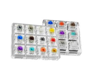 Kit de testeur d'échantillonnage - Commutateurs, instrument d'évaluation d'axe, assemblage de mécanisme de test de direction, réponse d'entrée mécanique | Configuration de l'expérimentation du clavier