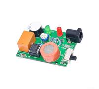 Kit de testeur, module MQ-3, assemblage de capteur à monter soi-même, circuit d'alarme de détection de vapeur, sortie relais de sensibilité réglable, amateurs d'électronique