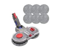 Kit De Tête De Balai Électrique Avec Réservoir D'eau Et Chiffon De Nettoyage, Compatible Avec Les Aspirateurs Dyson V7-V15/Gen5(As picture)