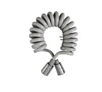 Kit de tête de pulvérisation de bidet 3 couleurs, robinet de toilette à main, pistolet de pulvérisation, douche, nettoyage anal, bouchons de fesses(Grey Hose 1.5-2m)