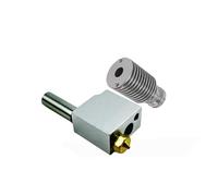 Kit de tête d'impression compatible avec Super Racer Delta: buse en laiton 4 en 1, brise-chaleur, bloc thermique, gorge et dissipateur thermique, accessoire for imprimante 3D