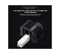Kit de Tête D'Impression pour X1/P1 : Buse en Acier Trempé pour Imprimante 3D Bamboo , Kit de Tête D'Impression Amélioré A