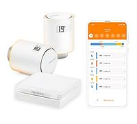 Kit de têtes thermostatiques Wi-Fi intelligentes Netatmo Starter Pack pour chauffage central