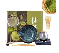 Kit De Thé,Fouet Chasen Et Support - Ustensiles Pour Cérémonie Du Thé, Préparation Maison, Relaxation Et Rituels Matinaux