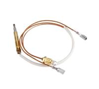 Kit De Thermocouple à Gaz Thermocouple à rainure universelle de 350mm, Terminal 4.8mm avec interrupteur Anti-bas, pièce chauffage Patio gaz fixée sur le support gril extérieur