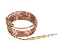 Kit de thermocouple de cuisinière à gaz sonde de détection de température avec accessoires d'équipement de Protection de réchauffeur d'écrou pour un usage domestique domestique(1500mm)