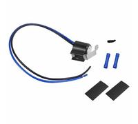 Kit de thermostat de dégivrage pour réfrigérateur, thermostat de dégivrage de réfrigérateur avec câbles à clipser, tube thermorétractable, pièces d'appareils ménagers compatibles avec Frigidaire