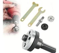 Kit de tige de connexion pour perceuse électrique, 6 mm/10 mm, ensemble de tiges de connexion réglables pour perceuse électrique, accessoires d'arbre de coupe rotatif réglable