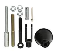 Kit de tige de poussée de maître-cylindre réglable, matériau métallique, fonctionne avec des applications d'alimentation et non alimentaires, chape de pédale de frein, pour remplacement 1950-1970