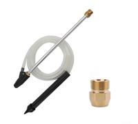 Kit de tige de sablage avec 8 buses pour nettoyeur haute pression Karcher, accessoires de nettoyage haute pression pour enlever la peinture de la rouille, compatible avec LAVOR (style 5)