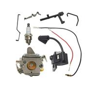 Kit de tige de starter d'accélérateur d'arbre de commutateur de bobine d'allumage de carburateur adapté for MS180 MS170 018 017 MS 180 170 pièce de rechange de tronçonneuse