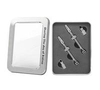 Kit de tige de valve - Outil en métal super léger - Accessoires de pneu de vélo - Noyau étanche à l'air - Équipement de vélo d'extérieur léger | Outil de retrait de valves métalliques pour la