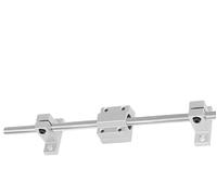 Kit de tiges de guidage linéaires polies de 12 mm, accessoires d'imprimante horizontaux/verticaux for modèles SK12/SHF12(250mm)