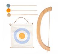 Kit De Tir À L'Arc Avec Flèches Et Arc En Bois Pour Garçons, Jouets D'Extérieur Et D'Intérieur Pour Enfants, Bébés Tout-Petits De 3 Ans Et Plus