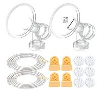 Kit de tire-lait pour Medela Pompe en style pompes ; 2 Breastshields, 4 soupapes, 6 Membranes, Medela Tube, Vannes et Membranes (Breastshield 29 mm (Extra Taille L :))
