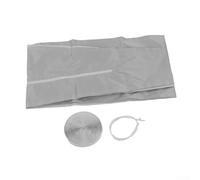 Kit de tissu d'étanchéité portable pour climatiseur, connecteur réglable pour bloc d'air chaud, joint étanche pour la maison et le bureau (400 cm)