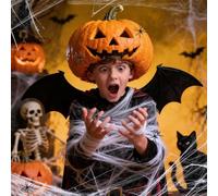 Kit de toile d'araignée d'Halloween - 100 g XXL Toile d'araignée extensible avec 30 araignées, couvre jusqu'à 240 m², décoration parfaite pour Halloween pour la maison et le jardin