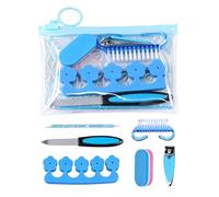 Kit de toilettage des ongles avec des aciers inoxydables pour façonner et polir avec précision les ongles