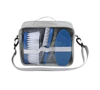 Kit De Toilettage Équestre - Cure-pied, Peigne For Cheval, Brosse, Éponge, Double Face