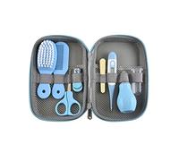 Kit de toilettage pour bébé, articles de soins pour bébés, ensemble d'essentiels soins, ensemble fournitures, kit portable santé 8pcs, ongle coupe sécurité pour nouveau-né, enfant..
