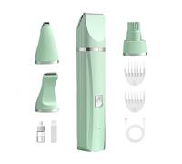 Kit de Toilettage pour Chats, Ponceuse Électrique Sans Fil Rechargeable, Kit de Toilettage Électrique Silencieux pour Chien à Domicile, pour Chat Pattes Visage Poils et Griffes