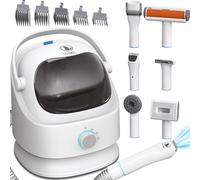 Kit de toilettage professionnel pour chien - 3 l - Aspirateur professionnel pour poils de chiens et chats