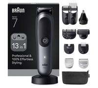 Kit de tondeuse tout corps - Braun - 13 en 1 - Série 7 - Accessoires réglables 3-21 mm - Tête PrecisionShave