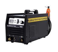 Kit de torche de découpe plasma, Découpeur Plasma avec compresseur d'air intégré, Machine à souder avec pompe à Air for outils en cuivre et en acier inoxydable HVC6000Pro(Cutter and PT31-60PS)