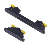 Kit de touches compatible avec Samsung Galaxy A54 SM-A546B A546B Bouton extérieur latéral bouton allumage power on off + bouton contrôle volume side keys (Noir)