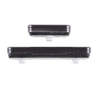 Kit de Touches extérieures Galaxy S22 5G S901/S22+ 5G S906 Touches latérales et Boutons Power on Off Volume latéral (Noir)