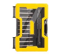 Kit de tournevis 11 en 1 avec 10 embouts - Tige d'extension pour console de jeu - Kit électronique professionnel